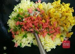 玫瑰蛋炒饭的做法图解4