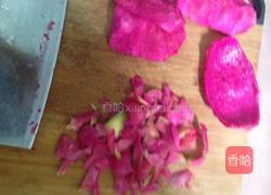 凉拌火龙果皮的做法图解5
