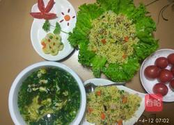 紫菜虾米蛋花汤的做法图解6