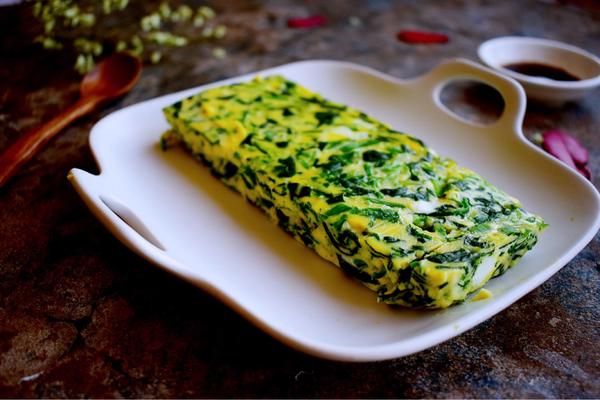 菠菜鸡蛋的花样做法