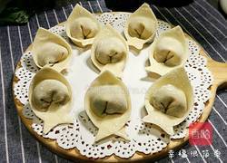 猫耳朵馄饨～芹菜鲜肉馅的做法图解5