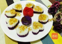 紫薯山药桂花糕的做法图解7