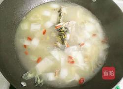 黄骨鱼大白菜汤的做法图解5