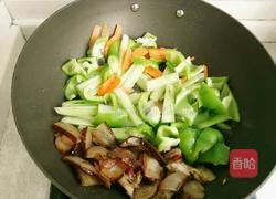 腊肉炒青椒的做法图解8