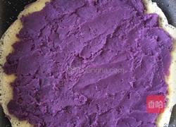 鸡蛋紫薯卷的做法图解3