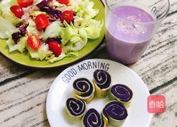 紫薯牛奶的做法图解5