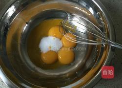 菠菜戚风蛋糕的做法图解4