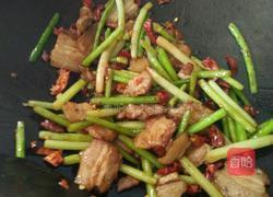 蒜苔炒肉的做法图解10