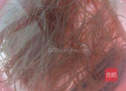 白菜炒红薯粉丝的做法图解2