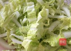 白菜炒红薯粉丝的做法图解3
