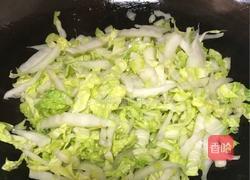 白菜炒红薯粉丝的做法图解6