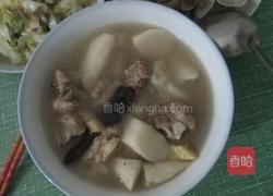 山药灵芝排骨汤的做法图解7