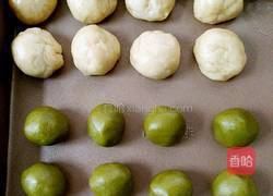 抹茶豆沙酥的做法图解4