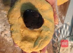 南瓜豆沙饼的做法图解5