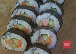 五彩寿司的做法图解8