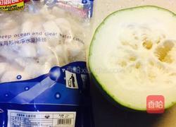 鲜贝扒冬瓜的做法图解1