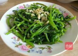 蒜末茼蒿的做法图解4