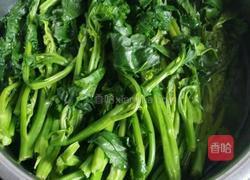 炝芥菜叶的做法图解1