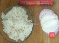 酱油炒饭的做法图解1