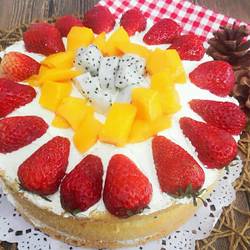 八寸戚风裸蛋糕的做法[图]