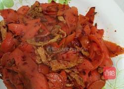 胡萝卜炒肉的做法图解3