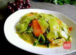 青蒜炒莴笋的做法图解15