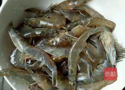 韭菜河虾的做法图解1