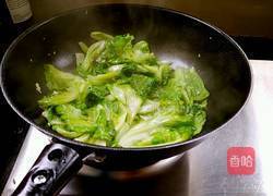 炝炒生菜的做法图解5