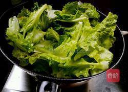 炝炒生菜的做法图解4