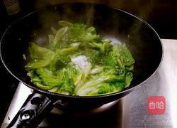 炝炒生菜的做法图解6