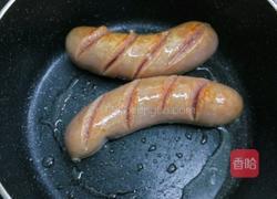 （简单版）煎热狗的做法图解3