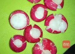 爽口萝卜的做法图解2