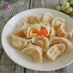 西红柿鸡蛋饺子的做法[图]