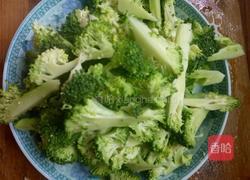 西兰花炒牛肉的做法图解4