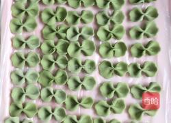 蝴蝶面（青汁）的做法图解5
