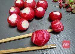 酸辣樱桃萝卜的做法图解4