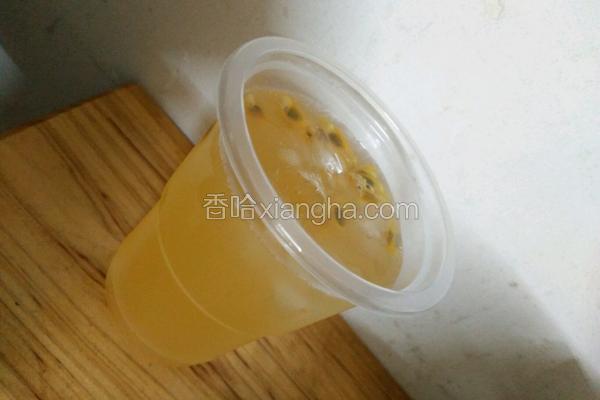 百香果绿茶
