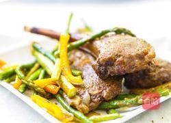 芦笋烤羊排的做法图解7