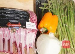 芦笋烤羊排的做法图解1