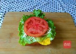 豆沙土司三明治的做法图解8