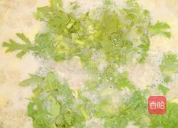小米瘦肉藤蒿疙瘩汤的做法图解15