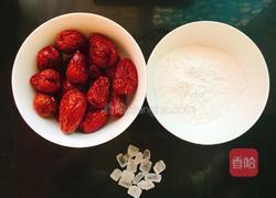 心太软(红枣夹糯米)的做法图解1