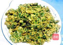 蒲公英炒鸡蛋的做法图解5