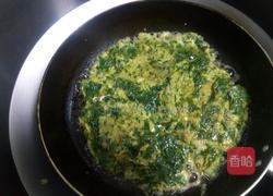 蒲公英炒鸡蛋的做法图解4