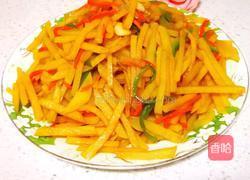 酱油版素炒三丝的做法图解7