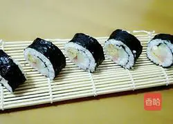 Illustration of homemade sushi 10