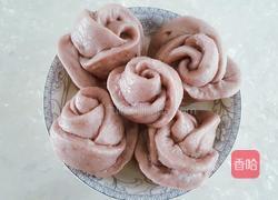 紫薯玫瑰花卷的做法图解1
