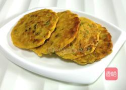 榆钱玉米面饼的做法图解7