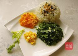 芹菜饭团的做法图解2