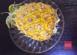 黑米菠萝蒸饭的做法图解7